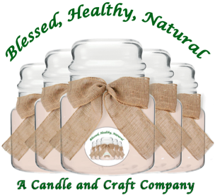 Blessed, Healthy, Natural Logo